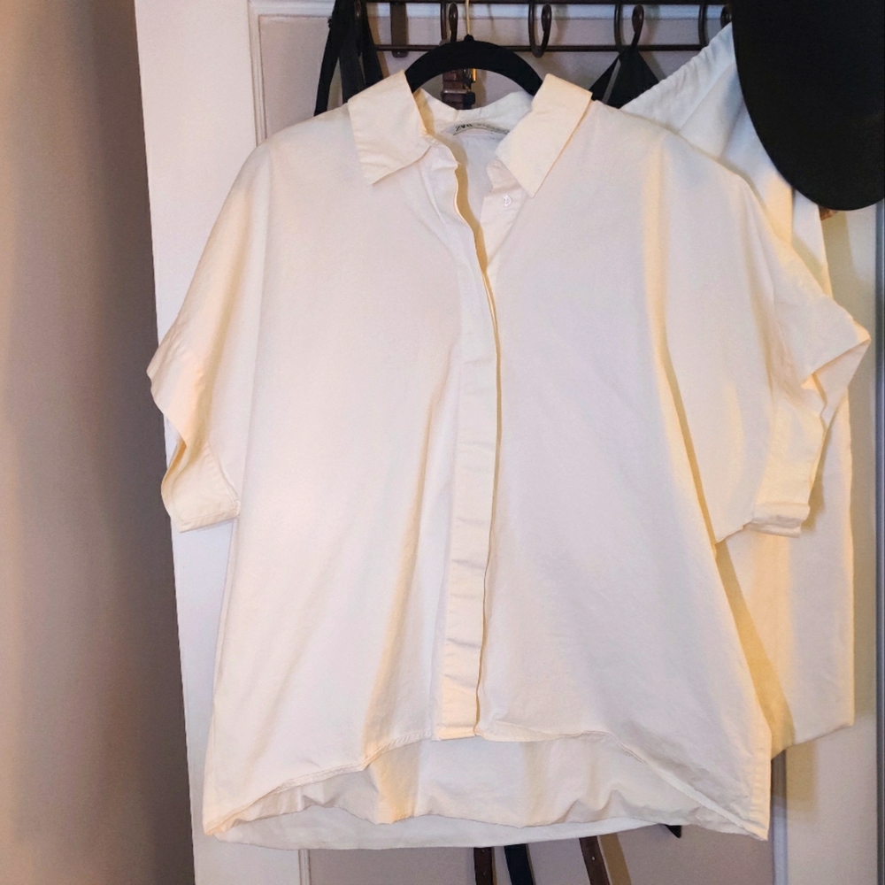 Zara Oversize Button Down